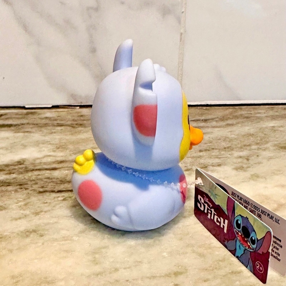 Lot 4 Disney STITCH Rubber Ducks 2025 EASTER Collection Duckie 3" Egg Decor Jeep - Picture 9 of 16